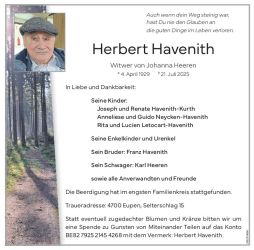 Havenith Herbert