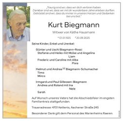 Biegmann Kurt