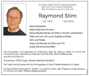 Stirn Raymond