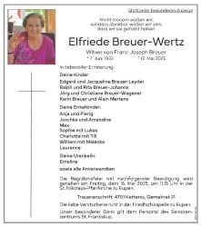 Breuer-Wertz Elfriede