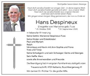 Despineux Hans