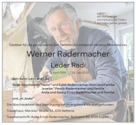 Radermacher Werner