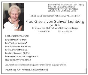 von Schwartzenberg-Nols Gisela
