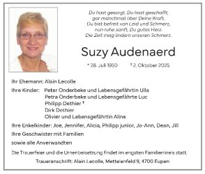 Audenaerd Suzy
