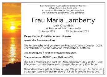Lamberty-Kirschfink Maria