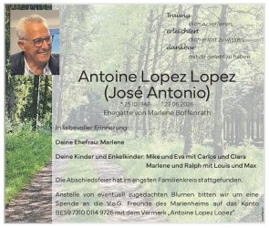 Lopez Lopez Antoine (Jose Antonio)