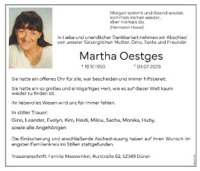 Oestges Martha