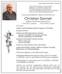 Sonnet Christian
