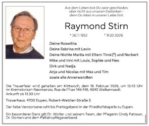 Stirn Raymond
